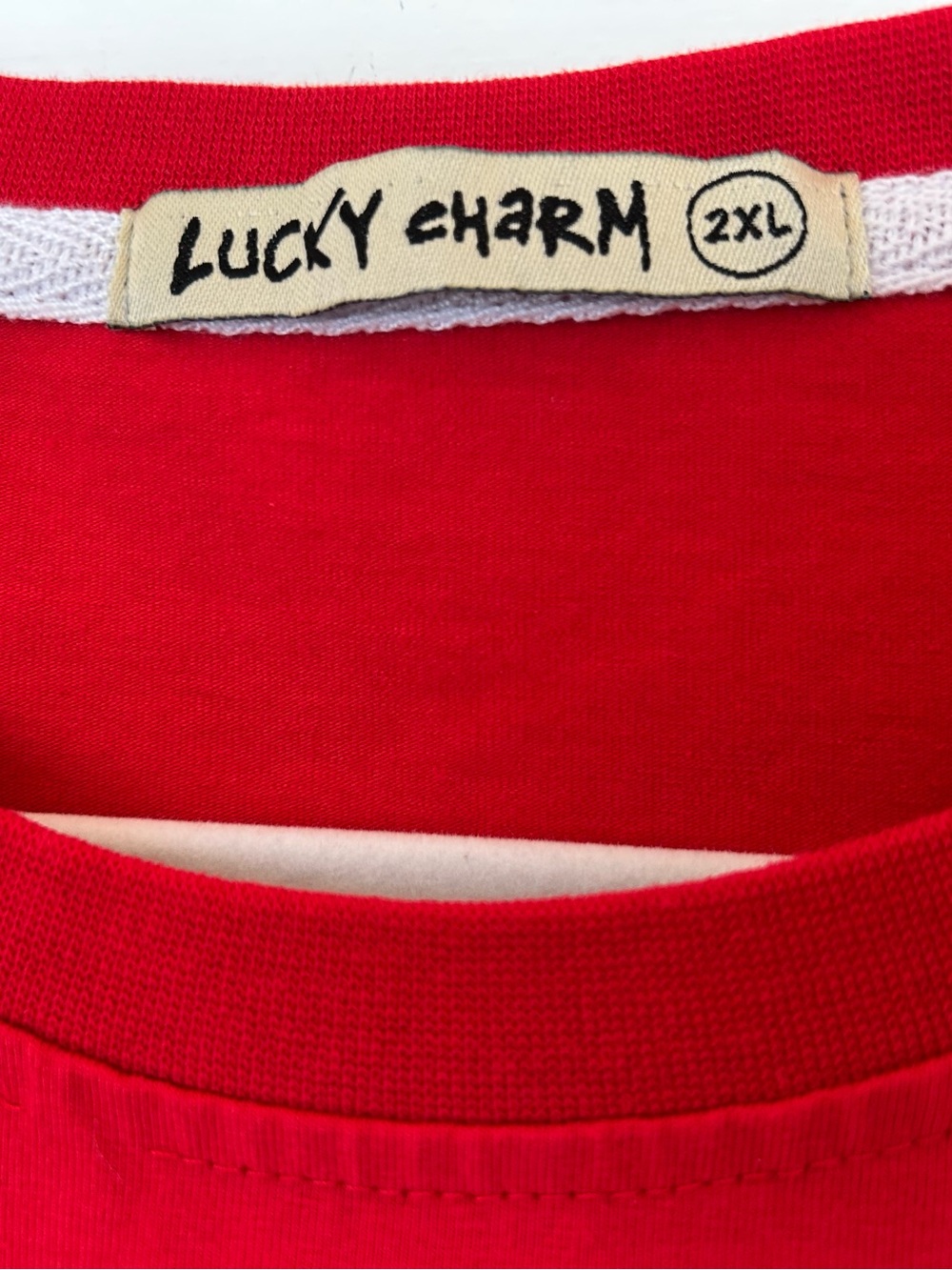 BKYS Black Keys Lucky Charm Embroidered Voodoo Bunny Crew Neck Tee Sz: 2 XL - Picture 4 of 5